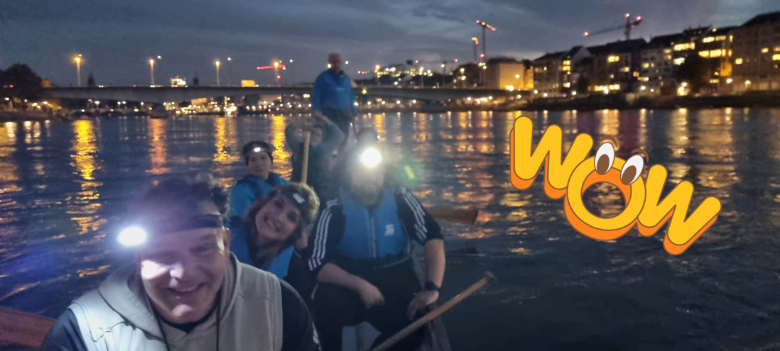 Training vom 08.10.025 beim Drachenbootclub beider Basel